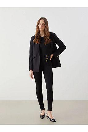 شلوار مشکی زنانه پنبه ای LC Waikiki - کد 899716574
