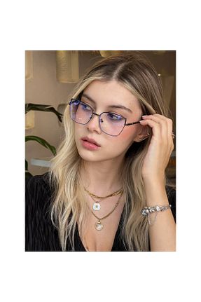 عینک محافظ نور آبی خاکی زنانه 53 BluePepper - کد 877686306