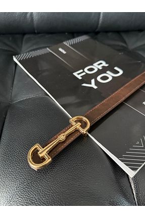 کمربند قهوه ای زنانه چرم مصنوعی Fiori - کد 898104621