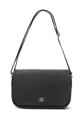 کیف دوشی مشکی زنانه چرم مصنوعی Tonny Black - کد 897186163