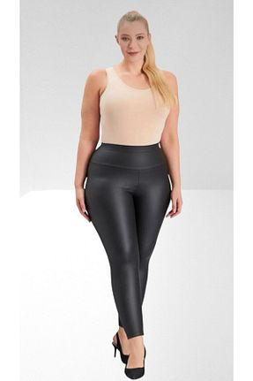 ساق شلواری سایز بزرگ مشکی زنانه بافت MODA UGS - کد 899733246