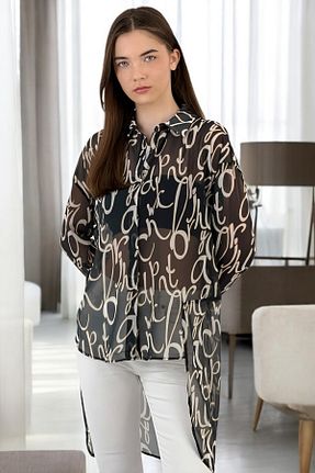 پیراهن مشکی زنانه گشاد Miss Poem - کد 899761555