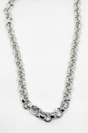 گردنبند نقره طوسی زنانه 925 عیار oya silver - کد 899766452