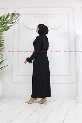 لباس حجاب مشکی زنانه Kalem marwella - کد 899252536