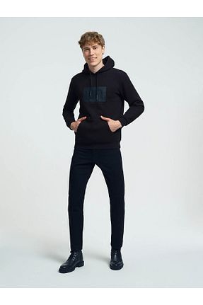 شلوار جین مشکی مردانه پاچه لوله تفنگی Loft - کد 760529565