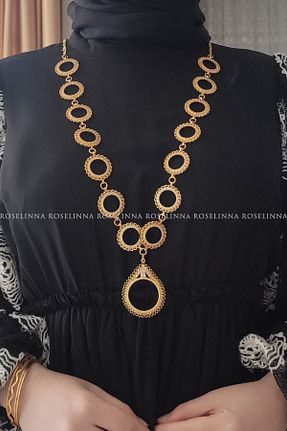 گردنبند استیل ( فولاد ) متالیک زنانه استیل (فولاد) ROSELİNNA - کد 899784841