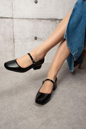 کفش پاشنه بلند کلاسیک مشکی زنانه چرم مصنوعی ShoeTek - کد 899787345