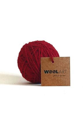 نخ بافندگی قرمز WoolArt - کد 899492419