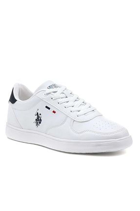 کفش اسنیکر سفید زنانه بند دار U.S. Polo Assn. - کد 679909209