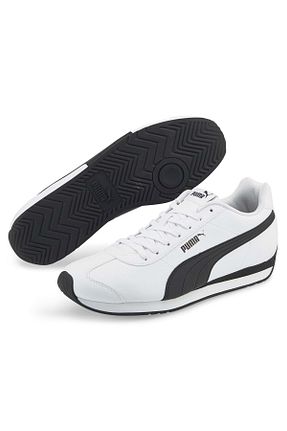 کفش اسنیکر سفید مردانه چرم اصل Puma - کد 474579295