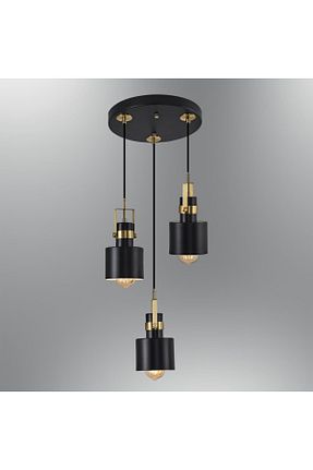 لوستر مشکی فلزی Özcan Aydınlatma - کد 347752343