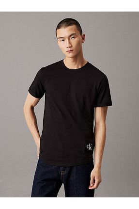 تیشرت مشکی مردانه رگولار Calvin Klein - کد 797132242