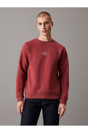 سوئیشرت بنفش مردانه ساده Calvin Klein - کد 856094890