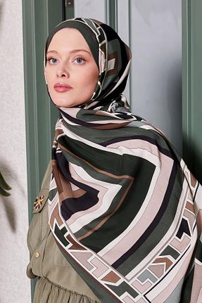 شال خاکی زنانه ویسکون Levidor - کد 899810323