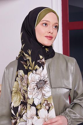 شال سبز زنانه ویسکون Levidor - کد 899810191