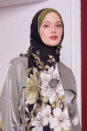 شال سبز زنانه ویسکون Levidor - کد 899810191