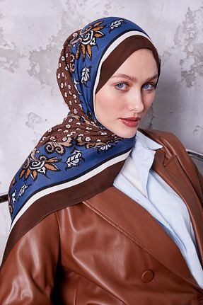 شال قهوه ای زنانه ویسکون Levidor - کد 899810315