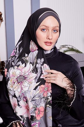 شال طوسی زنانه ویسکون Levidor - کد 899810230