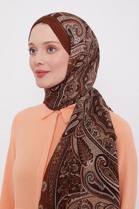 شال قهوه ای زنانه ویسکون Levidor - کد 899810280
