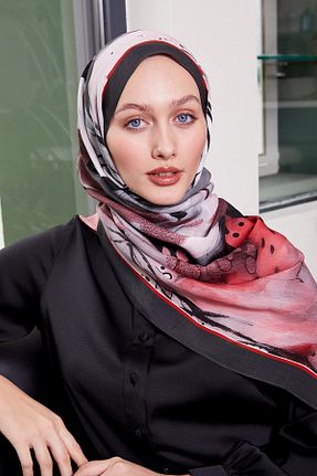 شال صورتی زنانه ویسکون Levidor - کد 899810333