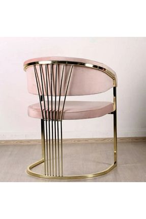 صندلی ناهار خوری صورتی فلزی MIARIK DESIGN & DEKORASYON - کد 899813448
