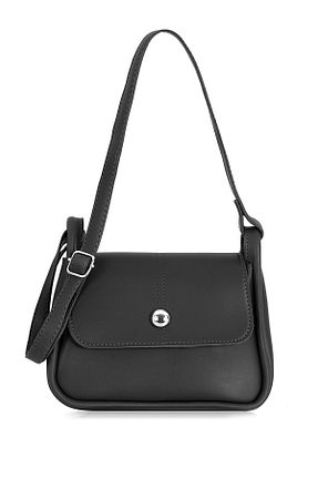 کیف دوشی مشکی زنانه چرم مصنوعی Tonny Black - کد 890599660