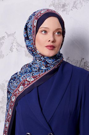 شال سرمه ای زنانه ویسکون Levidor - کد 899823825