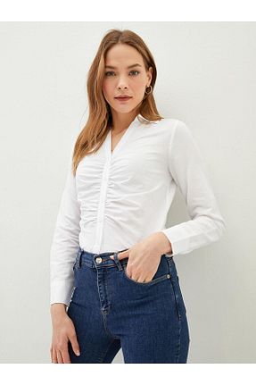 پیراهن نباتی زنانه رگولار LC Waikiki - کد 899833713