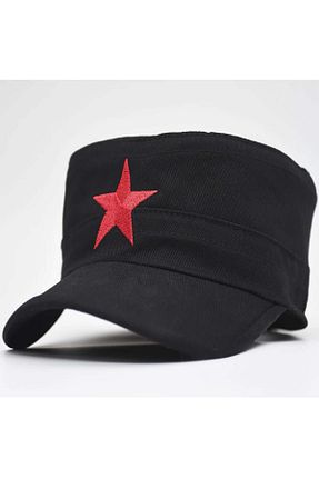 کلاه مشکی زنانه پنبه ای MYZİ STORE - کد 899838776