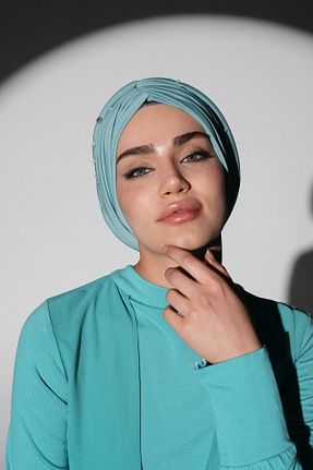 کلاه شنای حجاب سبز زنانه Ambargo - کد 899837073