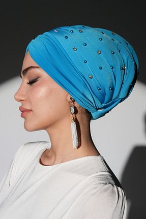 کلاه شنای حجاب آبی زنانه Ambargo - کد 899842753