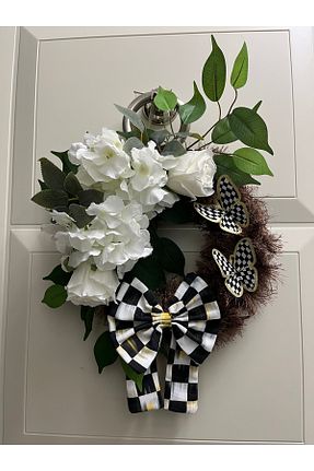 تزئینات درب سفید GÜLHOBİTASARIM - کد 899855444