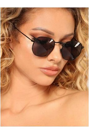 عینک آفتابی مشکی زنانه 48 LShop - کد 899857607