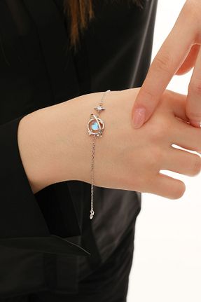 دستبند نقره زنانه 925 عیار Söğütlü Silver - کد 871064805