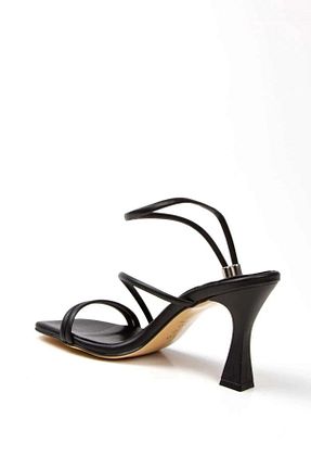 کفش پاشنه بلند کلاسیک مشکی زنانه چرم مصنوعی elvinshoes - کد 899874108