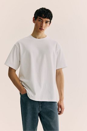 تیشرت مردانه اورسایز H&M - کد 899904379