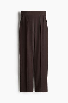 شلوار قهوه ای زنانه پنبه ای H&M - کد 899904616