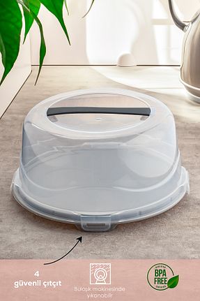 ظرف نگهداری طوسی پلاستیک Porsima - کد 824896237