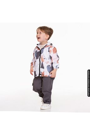 شلوار طوسی بچه گانه پارچه XO Kids - کد 670252752