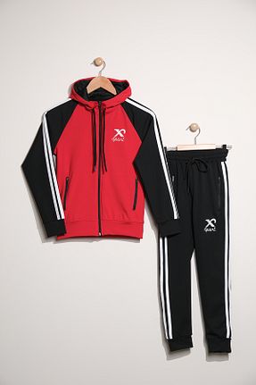 ست گرمکن مشکی بچه گانه پاچه کش دار Zaziko Kids - کد 901022523