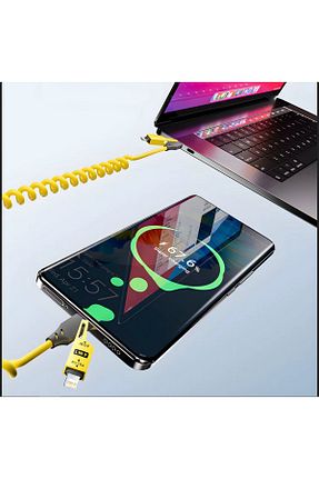 کابل شارژر زرد TY Tech - کد 901051214