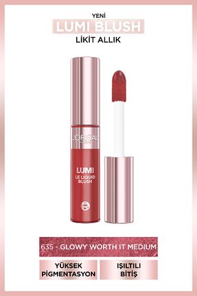 رژگونه قرمز Işıltılı L
