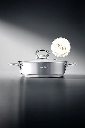 ماهیتابه طوسی زیره نچسب Nehir - کد 899100981