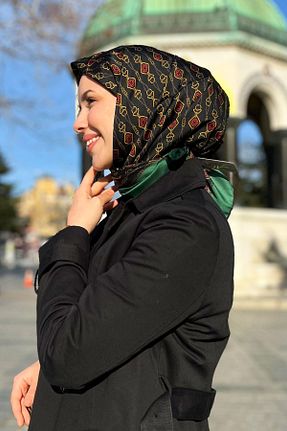 روسری رنگی پلی استر Aker - کد 899973436