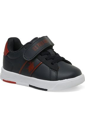 کفش اسنیکر سرمه ای بچه گانه بند دار U.S. Polo Assn. - کد 760903566