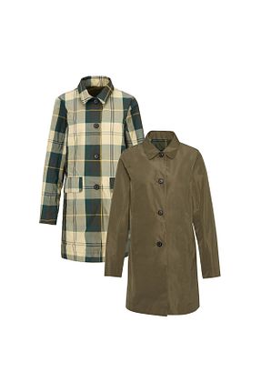کت خاکی زنانه رگولار Barbour - کد 900995727