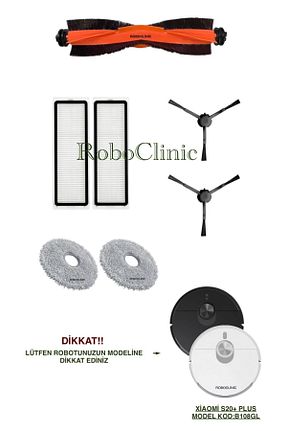 اکسسوری جاروبرقی سفید Roboclinic - کد 899641556