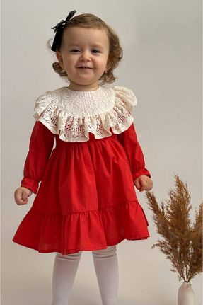 لباس قرمز بچه گانه بافتنی KETBaby - کد 901294693