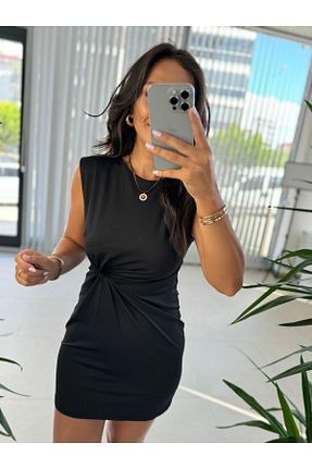 لباس مشکی زنانه بافتنی caddstore - کد 900153172
