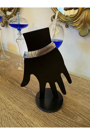 دستبند استیل (فولاد) طوسی استیل (فولاد) misstakıjewerly - کد 900161738